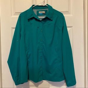 Women’s Magellan Outdoors Fish Gear MagWick Large Button Down
